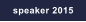 speaker 2015