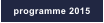 programme 2015